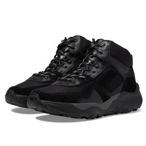 SAS Mens Hi Country-Y Hiking Boots 9 M Black Cast Iron Lace Up Lightweight NIB